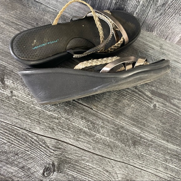 Skechers wild child wedge sandal - Picture 6 of 7